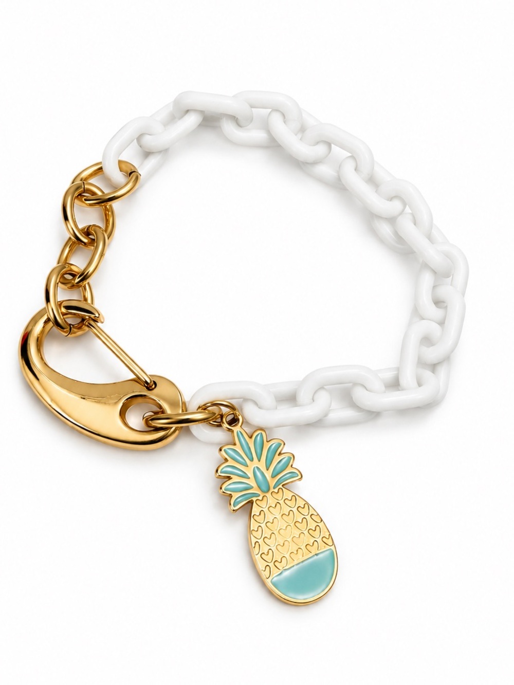Pineapple Charm Statement Accessory Rare Limited | NEW Plunder Private Label
